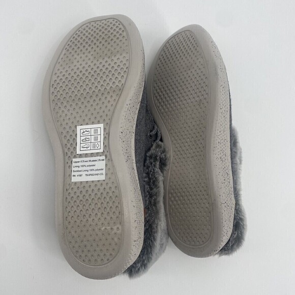 Bobs SIZE 6 COTTON TAILS FAUX FUR LINED ANKLE BOOTIES SNEAKERS - Picture 5 of 9